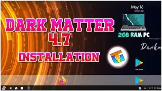 Phoenix os Darkmatter 4.7 Beta - 2 installation - Best Android os for low end pc 💻