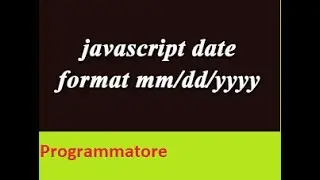 Get date function in javascript