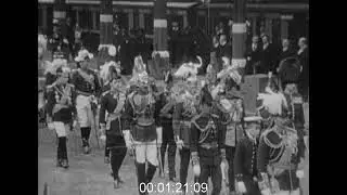 King Edward VIIs Funeral Procession, 1900s - Archive Film 1065270