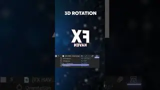 After effects 3D Rotation Logo