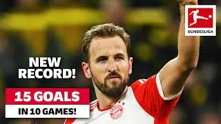 Record Breaker Harry Kane - 15 Goals In Just 10 Games!