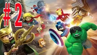 LEGO MARVEL Super Heroes прохождение 1 уровень часть 2