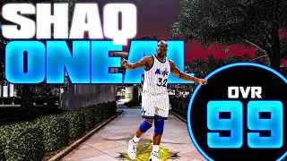 BEST CENTER BUILD in NBA 2K24! Imagine SHAQ if he could SHOOT!