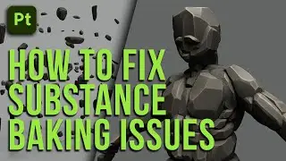 How To Fix Overlapping Baking Issues in Substance Painter