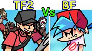 Friday Night Funkin VS Scout, Demoman & Spy FULL WEEK + Cutscenes (FNF Mod/Hard) (TF2 - Mann Co)