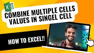 combine multiple cells value in a single cell using comma, space in 