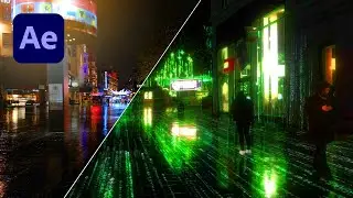 Advanced 'The Matrix' Scan Effect in After Effects