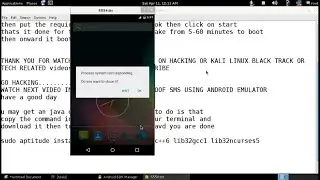 HOW TO INSTALL AND USE ANDROID EMULATOR IN KALI LINUX