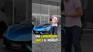 1 di 1 al *mondo!* Lamborghini Revuelto OPERA UNICA: ispirata al mare della Sardegna.