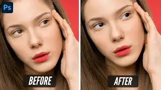 How to remove Red eye in Photographs in Photoshop | change color of eyes to black in Photoshop