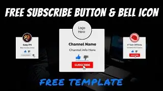 Free Subscribe Button Animation Template for Adobe Premiere Pro