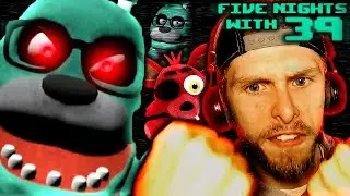 IS HE DISSING FOXY?! | Five Nights with 39: Night 3-4 Gameplay! - Funny FNAF Fan Horror Game