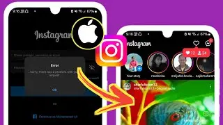 ошибка входа в Instagram на iPhone |  Извините, с вашим запросом возникла проблема. Проблема 2024