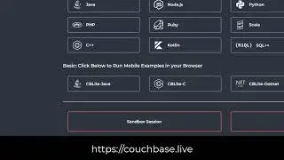 Couchbase Playground: Sandbox