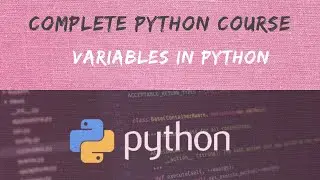 Python |  Variables in Python