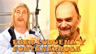 Eber Ludueña y Fontanarrosa en la Feria del Libro