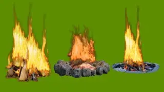 BonFire Green Screen||Fire Green Screen||Fire Flame Green Screen ||HD||Free Downlode