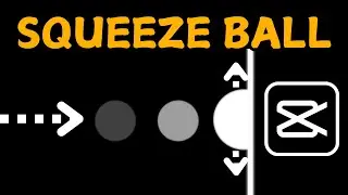 How To Make Jumping or Squeezing Ball Effect | Motion Graphic Animation | Capcut Tutorial