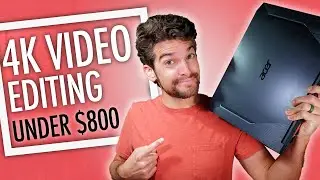 The 4k Video Editing Laptop Under $800 | Acer Nitro 5 Ryzen 5 4600H