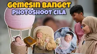 Behind the scene photoshoot newborn cila .. gemes parah woee🔥!!