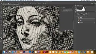 Lines Engraving Photoshop Action Tutorial