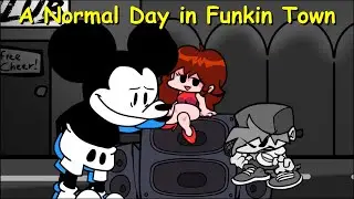 Friday Night Funkin: A Normal Day in Funkin Town Full Week [FNF Mod/HARD]