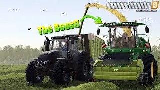 SILAGE WITH THE BIG STUFF | Episode 12 | Ninghan Farms | Timelapse Talk | FS19