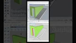 SketchUp vs Rhino - Solid Tools - #sketchup #sketchuptutorial #rhino3d