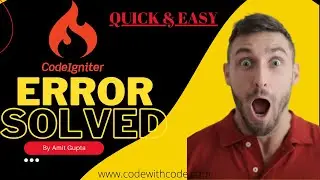 PHP Framework CodeIgniter Problem Solved || Do You Face Any Problem in CodeIgniter ? 
