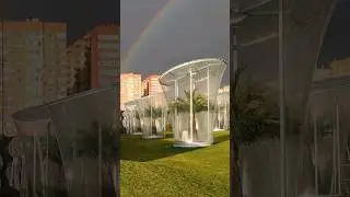 Шок от парка Галицкого в  Краснодаре. Застал радугу и вижу такие вещи...