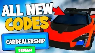 ALL *18* CAR DEALERSHIP TYCOON CODES! (January 2022) | ROBLOX Codes *SECRET/WORKING*