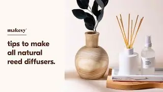 how to make a natural reed diffuser with all natural ingredients 🌹