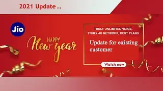 Jio Happy new year Update for existing Customer | Offer | in Hindi