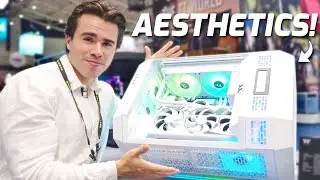 Black, White, Blue, Green, Pink, Yellow, and even Sand PC Cases!⚡Thermaltake Computex 2024 Showcase