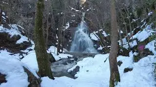 Erikli Waterfall Under Snow