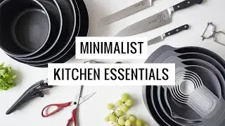 Minimalist Kitchen Essentials | My Minimalist Micro Apartment