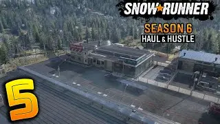 SnowRunner Haul and Hustle season 6 EVANS GARAGE Truck Store Construction and upgrades