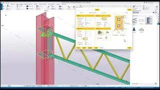 Tekla OpenAPI : Truss End Plate