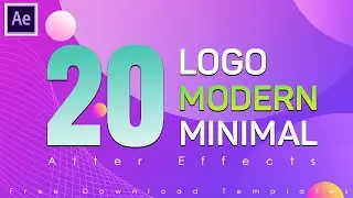 20 Free Modern Logo Intro After Effects Templates