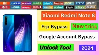 Xiaomi Redmi note 8 frp unlock tool crack / Redmi note 8 gmail account bypass / note 8 frp