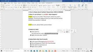 Deleting mails from Zimbra Webmails
