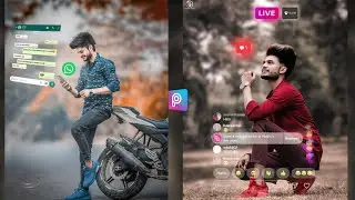PicsArt - New Instagram Viral Concept Editing Tutorial || Instagram Editing || Urban Editz