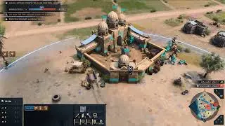 Age Of Empires The Sultans Ascend Aggressive Gameplay Part 2: Into Egypt