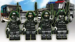 Lego SWAT Music Video | Zombie Free Stop Motion Story