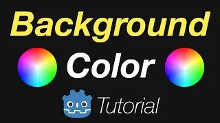 How to Change the Game Background Color in Godot