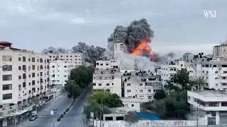 Israeli Air Strikes hit housing blocks, tunnels In Response To Hamas Attack