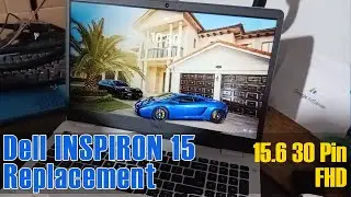 Dell inspiron 15 3000  series laptop screen replacement #inspiron #ScreenReplacement