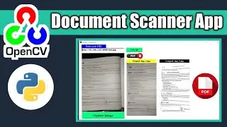 #OpenCV Document Scanner using Python | Demo