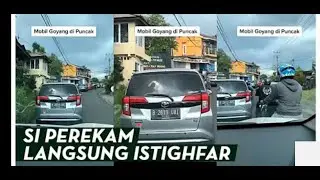 Viral,ada guncangan gempa di dalam mobil🤣