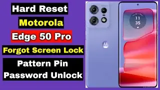 Hard Reset Motorola Edge 50 Pro | Motorola Edge 50 Pro Pattern Pin Password Fingerprint Unlock